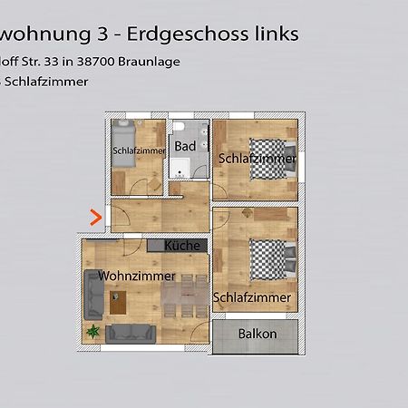 Auszeit-Im-Harz Haus 3 Wohnung 3 Braunlage Kültér fotó